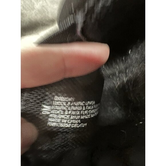 Bionica Women’s 9 Akina Gray Quilted Wool Slip On Clog Mule Slipper Shoes - Picture 7 of 7